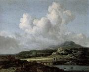 Jacob van Ruisdael The sun appears oil painting